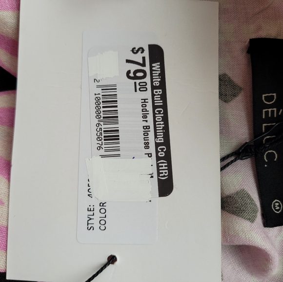 Deluc Holder Blouse, BNWT with Flaw, Size M - Picture 8 of 10